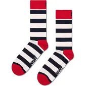 Happy socks Socken Stripes White / Black / Red-Schuhgröße 36 - 40
