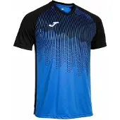 Joma Tiger Vi Kurzarm-t-shirt Blau 7-8 Years Junge Blau 7-8 Years