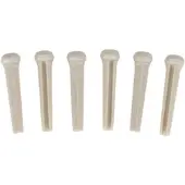 Graphtec TUSQ PP 1100-01 Traditional Style Bridge Pins White - Stegstecker