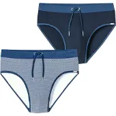 Schiesser Badehose Ocean Swim in blau, nachtblau | Gr.: 5
