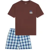 Schiesser Pyjama Nightwear in havanna | Gr.: 176