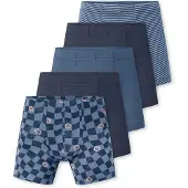 Schiesser Trunk 955 Multi in blau-weiß gestreift, dunkelblau | Gr.: 128