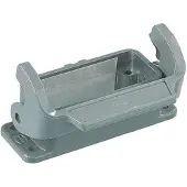 Harting Han 10A Anbaugehäuse mit 1 Längsbügel 1 Easy Lock Verriegelungsbügel - 1 Stück