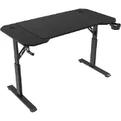 Mars Gaming MGD-ERGO120, Gerade, Rechteckige Form, Partikelbord, Stahl, Gaming, Karbonfaser