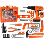 Leantoys Zestaw Majsterkowicza Wkr?tarka Na Baterie M?otek Pi?a