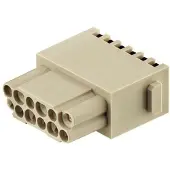 Harting Han DD Modul Buchseneinsatz (F) Quick-Lock-Anschluss, 12-polig 250V, 10A - 1 Stück