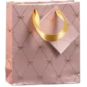 Clairefontaine 5x Kleine Geschenktasche, Primerose, 12x4,5x13,5 cm - Rosa 212908C