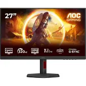 AOC G4 Q27G4SRU, 68,6 cm (27"), 2560 x 1440 Pixel, Quad HD, LED, 1 ms, Schwarz, Rot