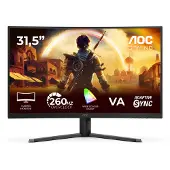 AOC G4 C32G42ZE, 80 cm (31.5"), 1920 x 1080 Pixel, Full HD, LED, 4 ms, Schwarz, Rot