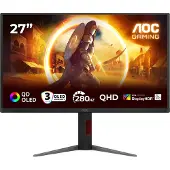 AOC G4 Q27G4ZD, 67,3 cm (26.5"), 2560 x 1440 Pixel, Quad HD, QD-OLED, 0,03 ms, Schwarz, Rot