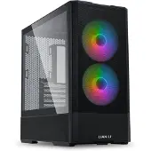 Lian Li Lancool 207, Midi Tower, PC, Schwarz, ATX, micro ATX, Mini-ITX, Stahl, Gehärtetes Glas, Gaming