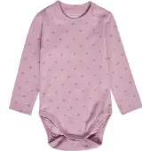 Hummel Body l/ä - HmlMini Bee - Mauve Shadow - - 68 - Body L/Ä