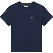 Lacoste T-Shirt Jungen Core Marine-Größe 140