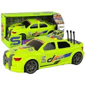 Leantoys Sportwagen Rennwagen 1:16 Grün mit Sound