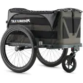 TaXXi Lastenanhänger Load Heavy - Grey/Black Fahrradlastenanhänger