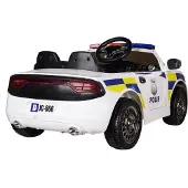 Lean Sport Double electric car for children Police, white