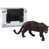 Leantoys Schwarzer Partner Tierfigurensatz