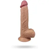 Lovetoy Nature Cock - realistische Dildo mit Saugnapf - 21cm (natur)