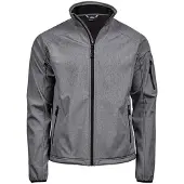 Tee Jays Herren 3-Lagen Softshell Jacke Softshell-Jacke 9510 grey melange S