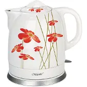 Maestro Feel Mr-066-red Flowers 1.5l 1200w Wasserkocher One Size / EU Plug 220V One Size