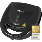 Exquisit Sandwichtoaster ST 3101 sw Black