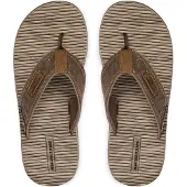 SKECHERS Zehentrenner Quill - Seaside 205719/BRN Braun