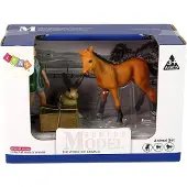 Leantoys Lean Toys Leichtes Pferd Figurenset Tiere.