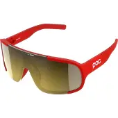 POC Aspire Brille Kat. 2 Rot Goldenes Glas