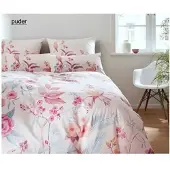 Elegante Bettwäsche Nippon - 155x220 cm + 80x80 cm puder
