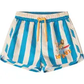 That's Mine Lai Badehose, Block Stripe Blue, 98
