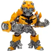 Transformers Toys Transformers Bumblebee Figur, 10 cm, Die-Cast, Sammelfigur, gelb, 253111001