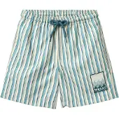 Wheat Badeshorts - Hansi - Aqua Stripe - - 7 Jahre (122) - Bademode