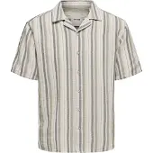 Only & Sons Kurzarm Hemdbluse ONSTREV herren