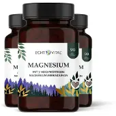 Echt Vital Magnesium Komplex - aus 7 Magnesiumverbindungen 3x90 St Kapseln
