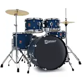 Premier Revolution 20" 5teiliges Schlagzeug Blue Stardust