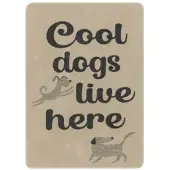 David Fussenegger Hundedecke 'cool dogs...' 70 x 90 cm Natur- Beige