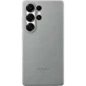 Samsung Original Galaxy S25 Ultra Hülle - Kunstleder - Backcover/Hard Case - Grau