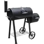 Thor Smoker »Portland«, schwarz, Grillrost BxT: 67 x 34 cm