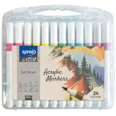 Spree Acrylic Brush Tips 24 pcs.