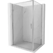 Mexen Exo Duschkabine schwenkbar 70 x 95 cm, transparent, chrom - 817-070-095-01-00