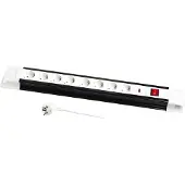 Logilink LPS207, 3 m, Schwarz, Weiß, 250 V, 50 Hz, 3500 W