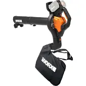 WORX WG583E.9, Handgehaltenes Gebläse, 335 km/h, 575 m³/h, Blasen/saugen, 36 l, Schwarz