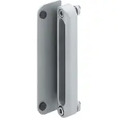 AMF Schließkasten 145G zum Anschrauben Gehäuse Alu Winkelteile Edelstahl - 12526