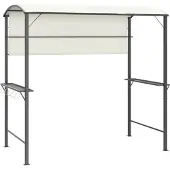 Syfax Pavillon mit Dach 220x110x200 cm Creme