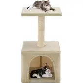 vidaXL "im " Katzen-Kratzbaum Sisal 55 cm Beige - Kratzbäume CC1245
