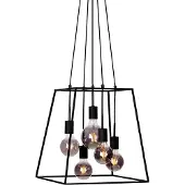 ITALUX PND-11532-5-BL Almodó Pendelleuchte 6xE27 schwarz