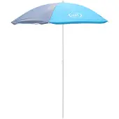 Axi Sonnenschirm Ø125 cm - Grau / Blau | Sonnenschirm für Kinder