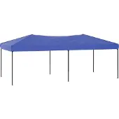 Syfax Faltbares Partyzelt 3x6 m Blau UV- und wasserabweisend mit stabilem Gestell