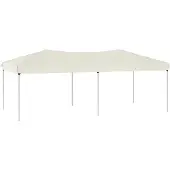 Syfax Partyzelt Faltbar Creme 3x6 m