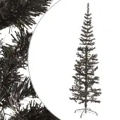Syfax Schlanker Weihnachtsbaum Schwarz 240 cm